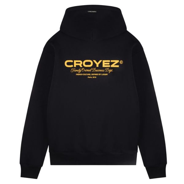 Croyez Family Owned Business Hoodie Zwart