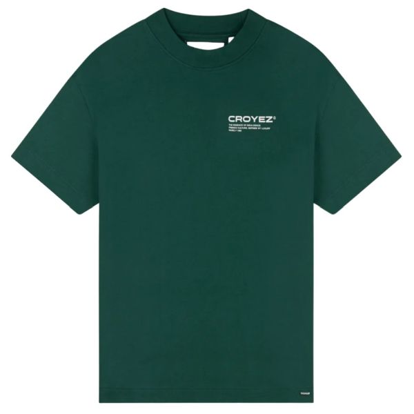 Croyez Family Owned Business T-shirt Donker Groen