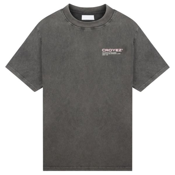 Croyez Family Owned Business T-shirt Grijs