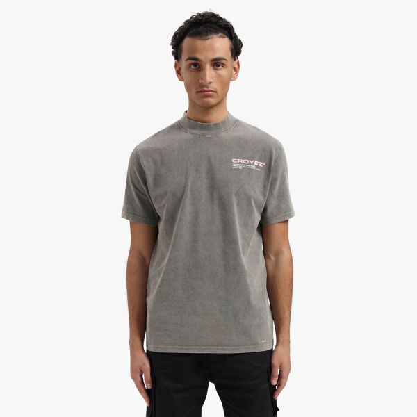 Croyez Family Owned Business T-shirt Grijs