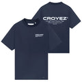 Croyez Family Owned Business T-shirt Navy