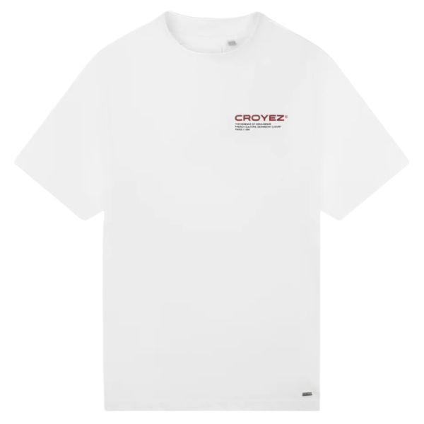 Croyez Family Owned Business T-shirt Wit