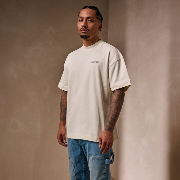 Croyez Family Owned Business T-shirt Beige
