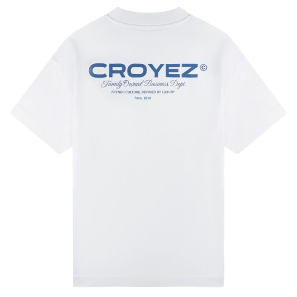Croyez Family Owned Business T-shirt Wit