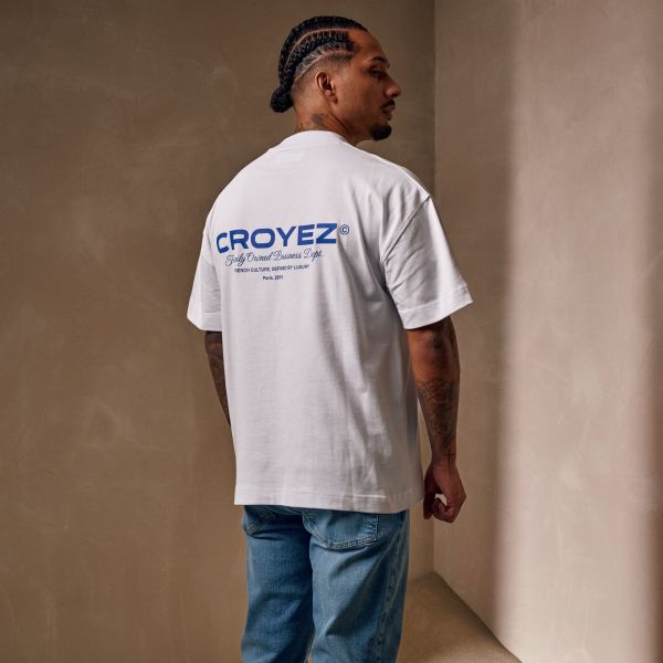 Croyez Family Owned Business T-shirt Wit