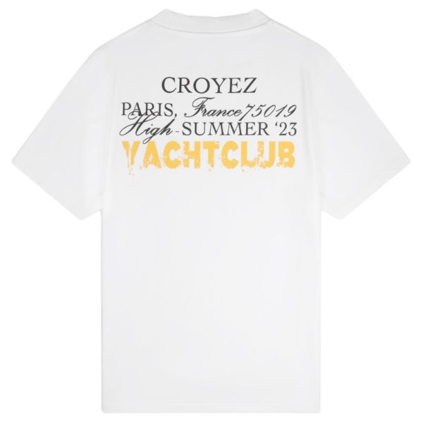Croyez Font T-shirt Wit