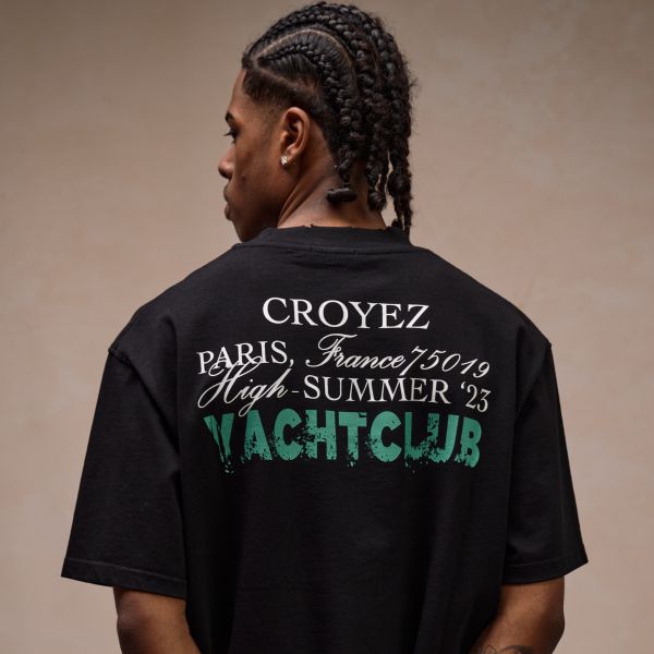 Croyez Font T-shirt Zwart