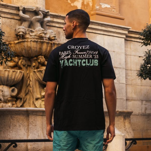 Croyez Font T-shirt Zwart
