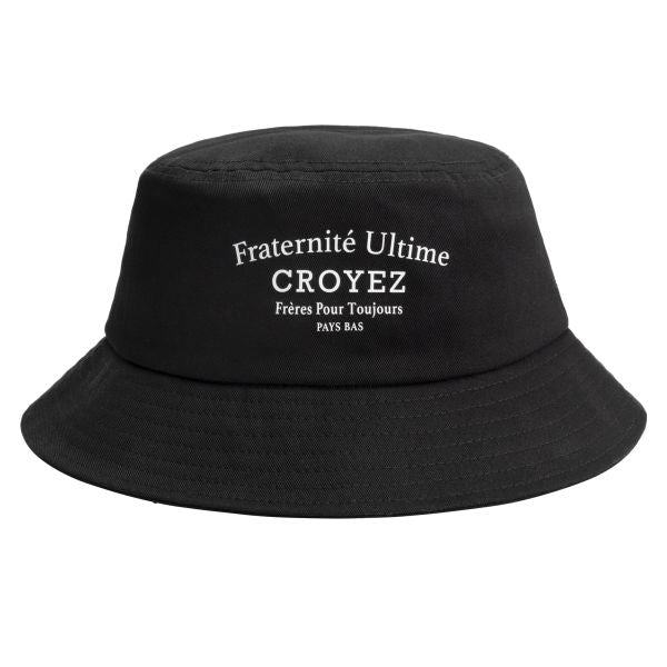 Croyez Fraternité Bucket Hat Zwart