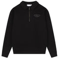Croyez Fraternité Half Zip Sweater Zwart