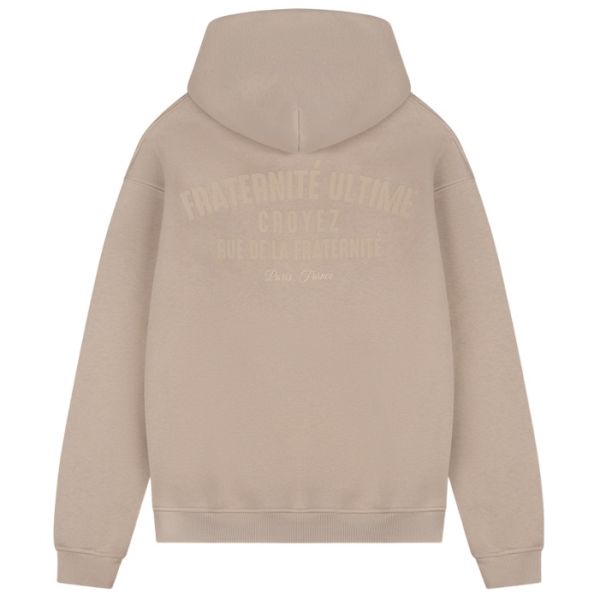Croyez Fraternité Hoodie Beige