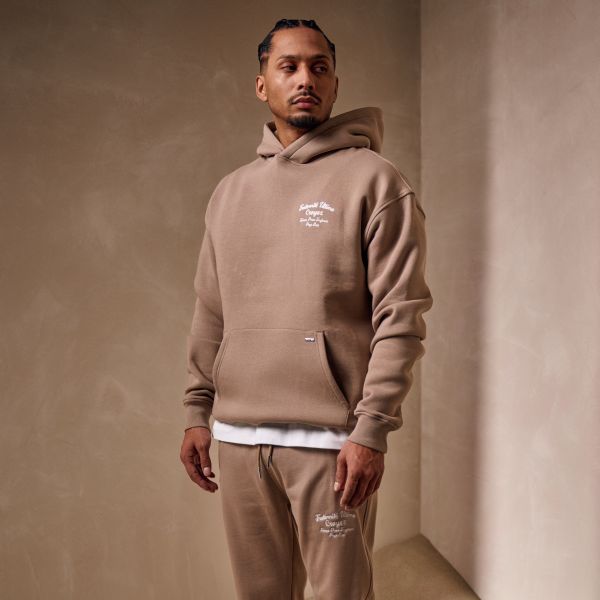 Croyez Fraternité Hoodie Beige