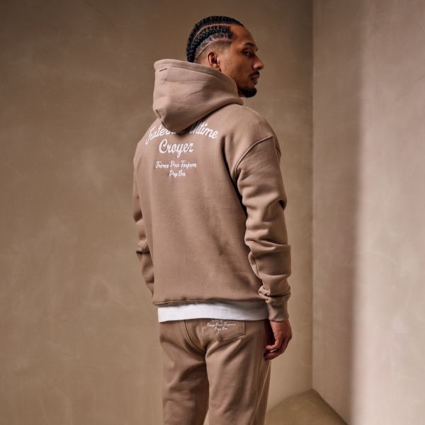 Croyez Fraternité Hoodie Beige