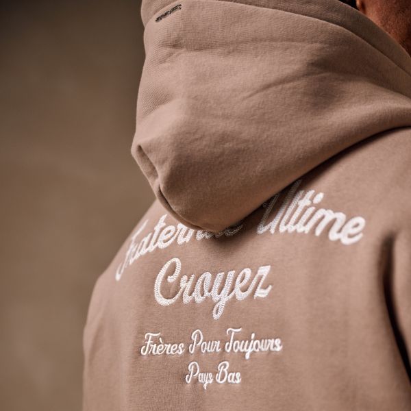 Croyez Fraternité Hoodie Beige