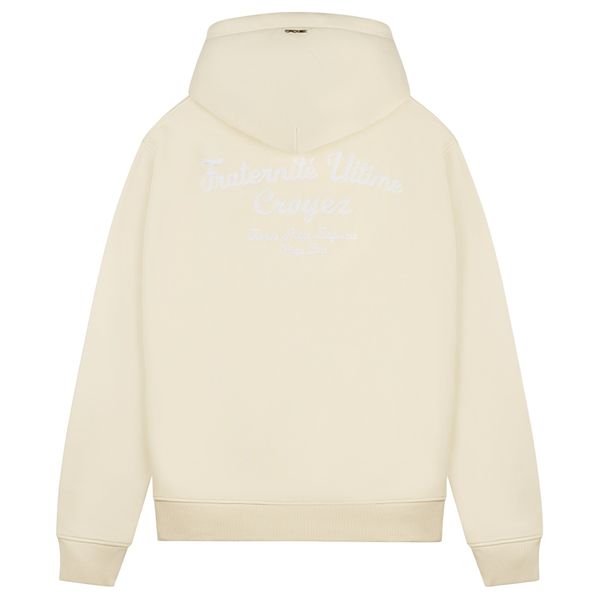 croyez fraternité hoodie beige