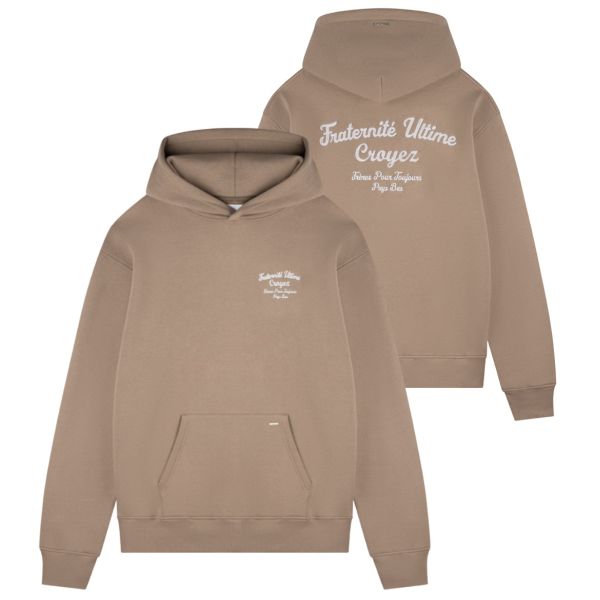 Croyez Fraternité Hoodie Beige