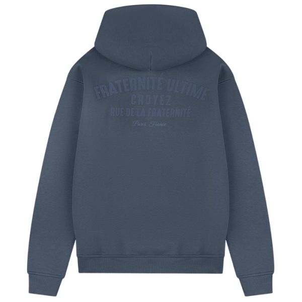 Croyez Fraternité Hoodie Blauw