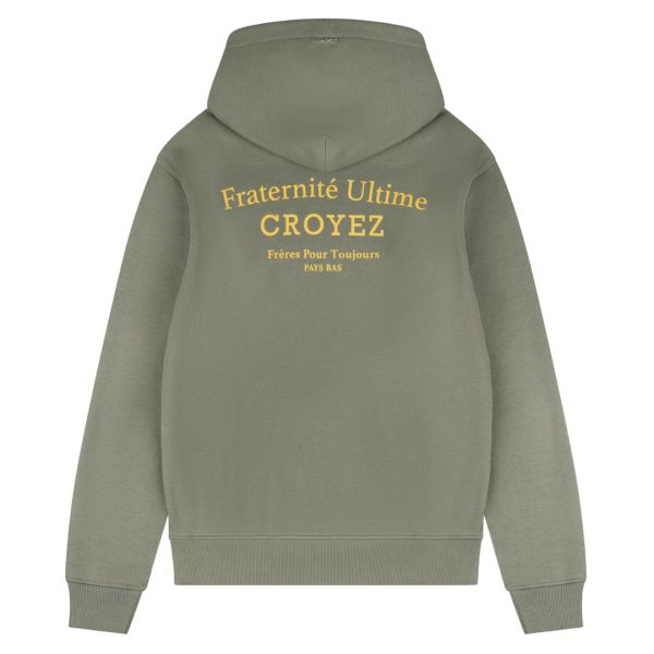 Croyez Fraternité Hoodie Grijs