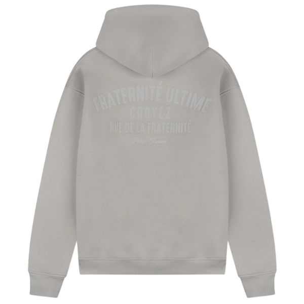 Croyez Fraternité Hoodie Grijs