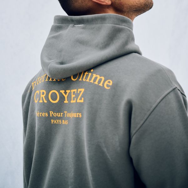 Croyez Fraternité Hoodie Grijs