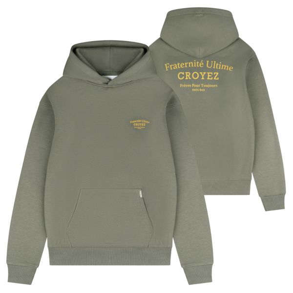 Croyez Fraternité Hoodie Grijs