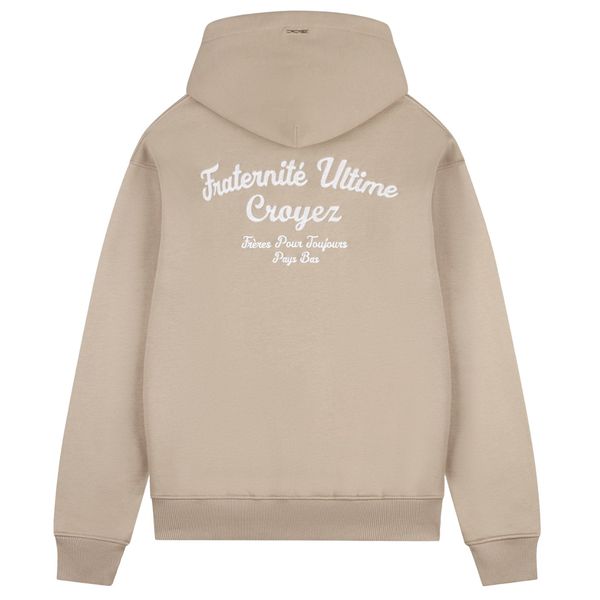 croyez fraternité hoodie khaki