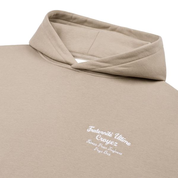 croyez fraternité hoodie khaki