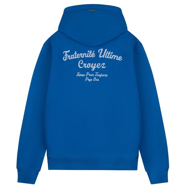 croyez fraternité hoodie kobalt