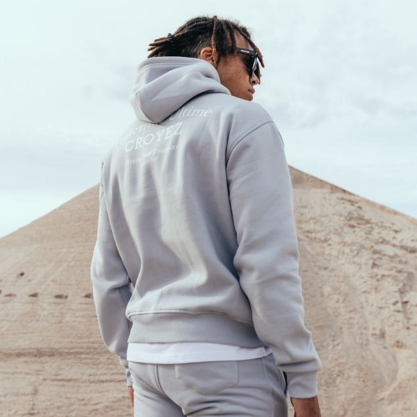 Croyez Fraternité Hoodie Licht Blauw