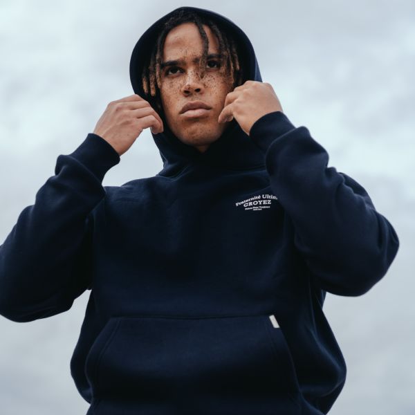 Croyez Fraternité Hoodie Navy