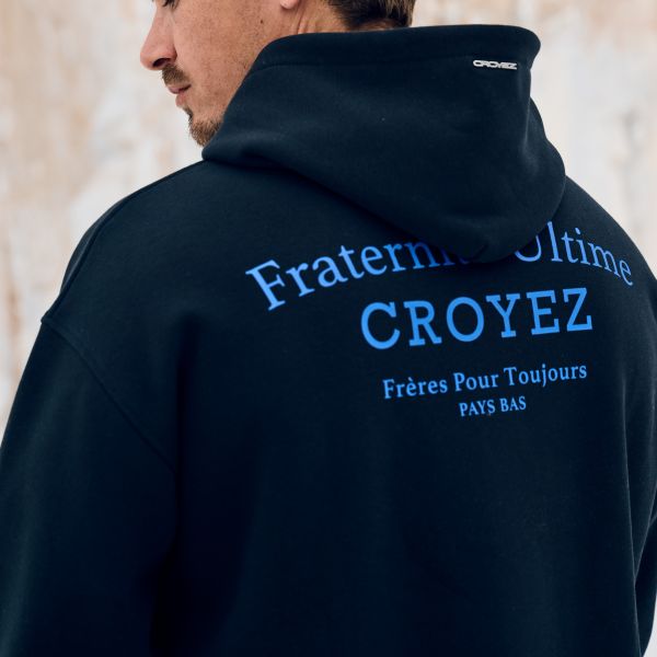 Croyez Fraternité Hoodie Zwart