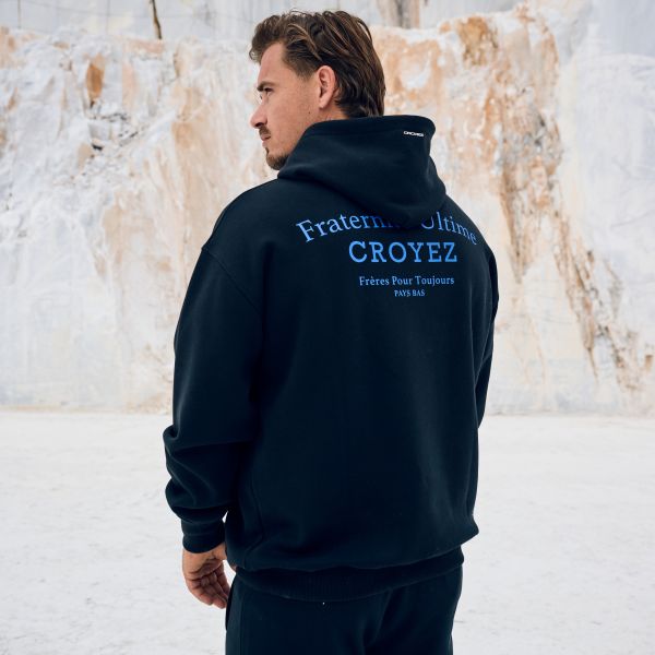 Croyez Fraternité Hoodie Zwart