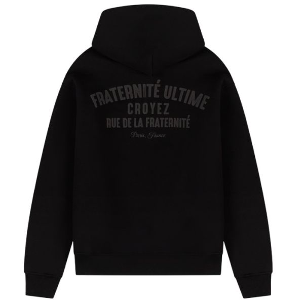 Croyez Fraternité Hoodie Zwart