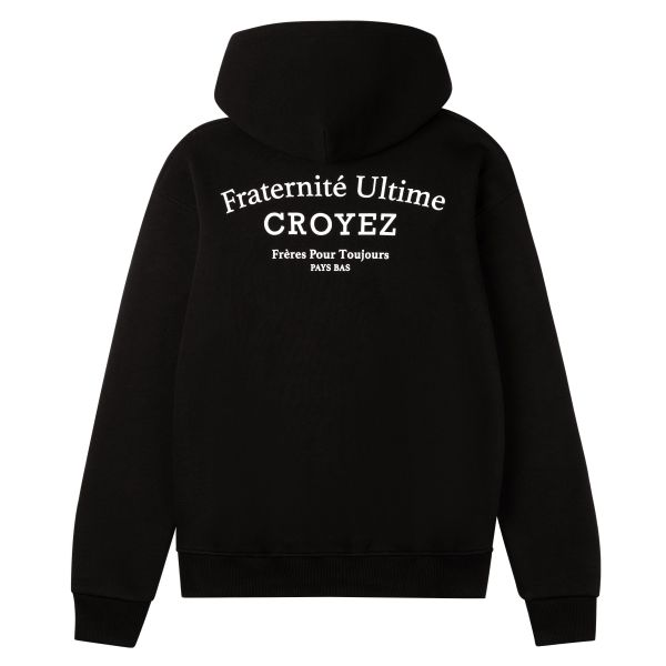 Croyez Fraternité Hoodie Zwart