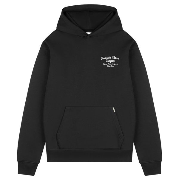croyez fraternité hoodie zwart