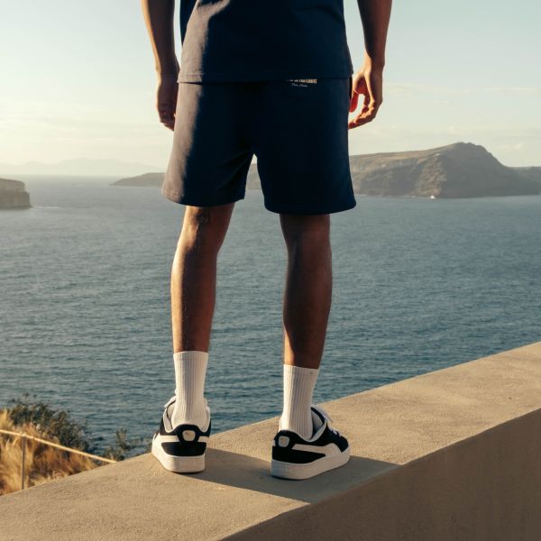 Croyez Fraternité Puff Korte Broek Navy