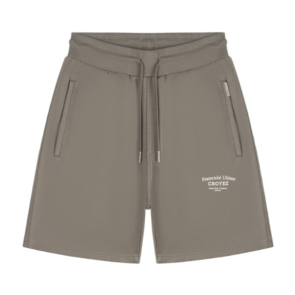 Croyez Fraternité Korte Broek Grijs