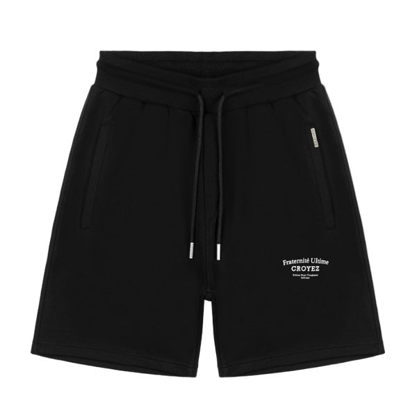Croyez Fraternité Korte Broek Zwart