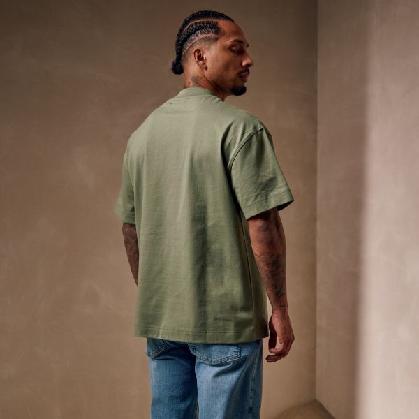Croyez Fraternité Pocket T-shirt Donker Groen