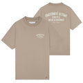 Croyez Fraternité Puff T-shirt Beige