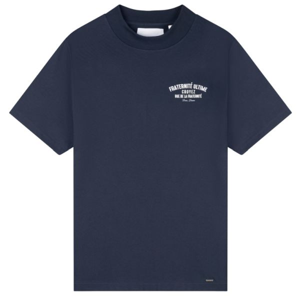 Croyez Fraternité Puff T-shirt Navy