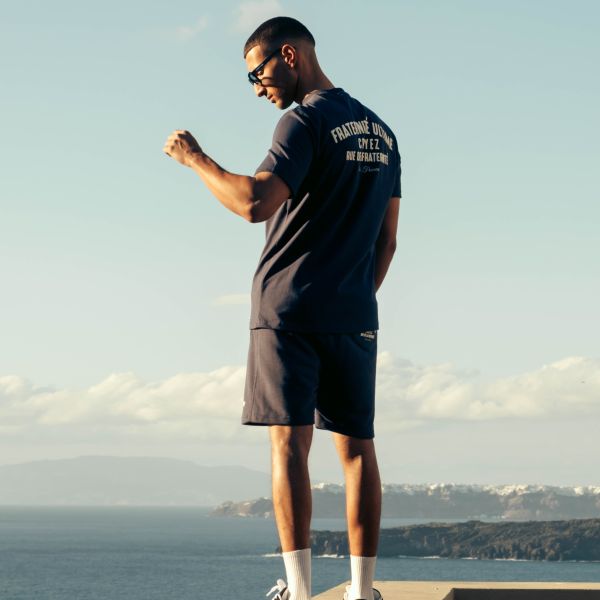 Croyez Fraternité Puff T-shirt Navy