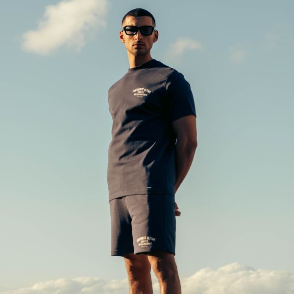 Croyez Fraternité Puff T-shirt Navy