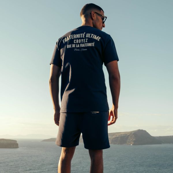 Croyez Fraternité Puff T-shirt Navy