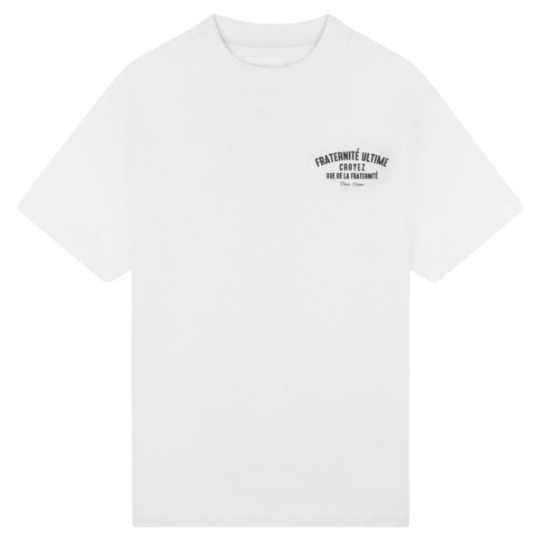 Croyez Fraternité Puff T-shirt Wit