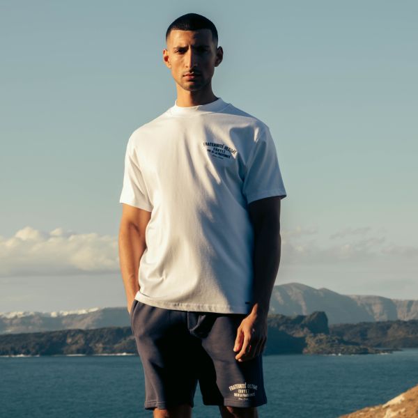 Croyez Fraternité Puff T-shirt Wit