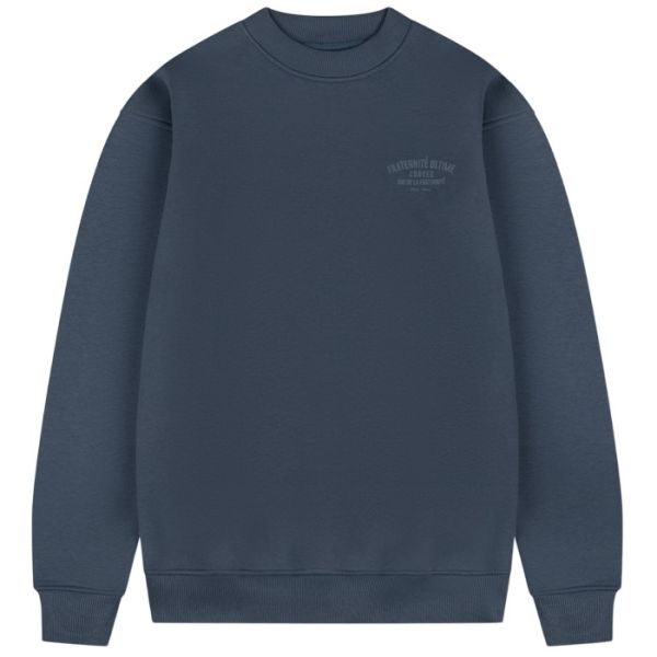 Croyez Fraternité Sweater Blauw
