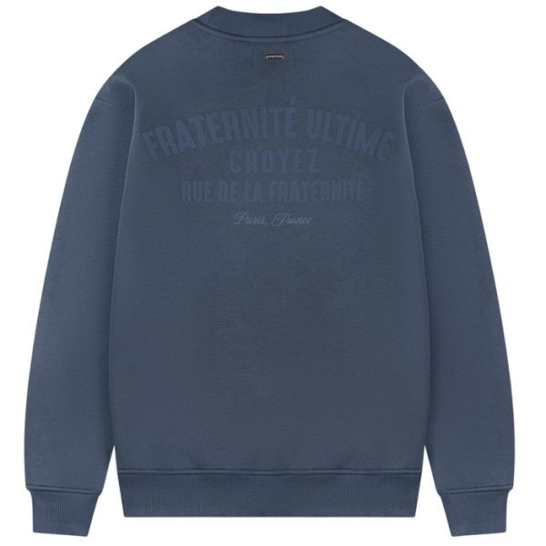 Croyez Fraternité Sweater Blauw