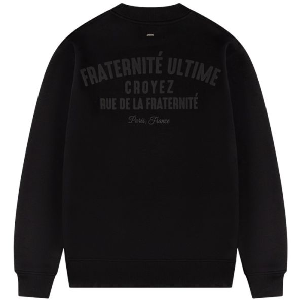 Croyez Fraternité Sweater Zwart