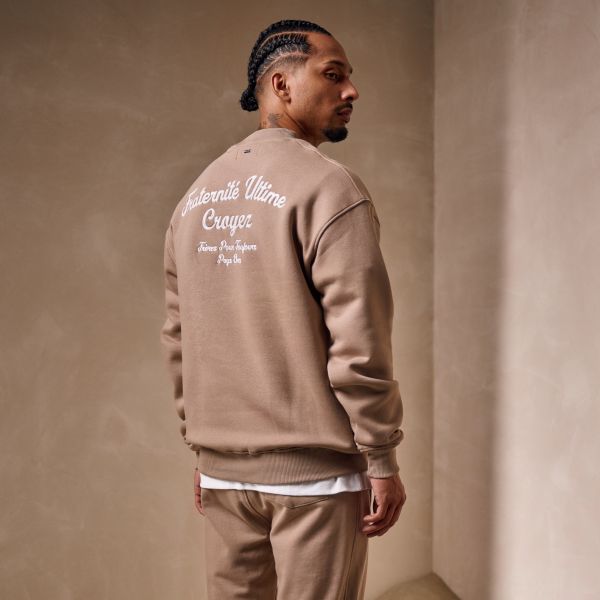 Croyez Fraternité Sweater Beige